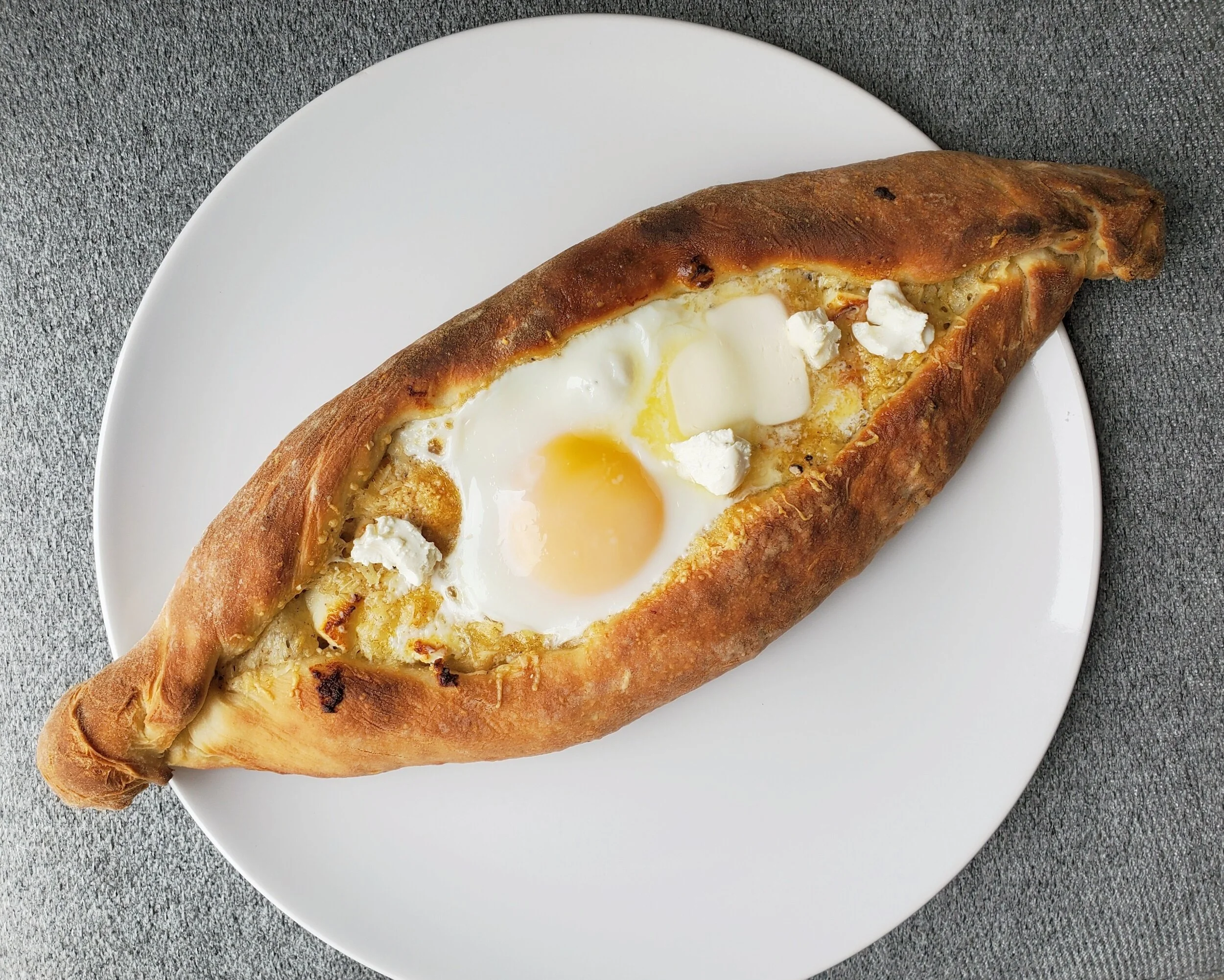 Easy Cheesy Black Truffle Khachapuri