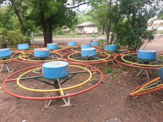 Abandoned playpumps in Malawi (Photo by Mhruti Nhlema 2015)