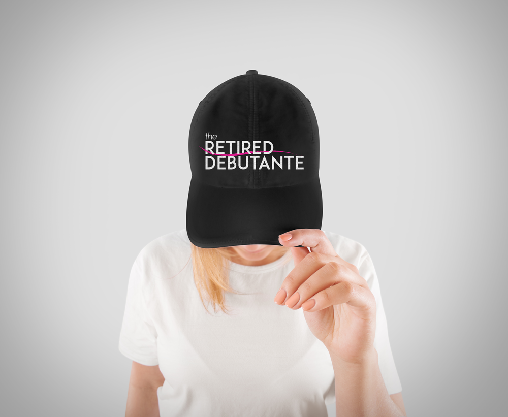 The Retired Debutante Baseball Cap Black