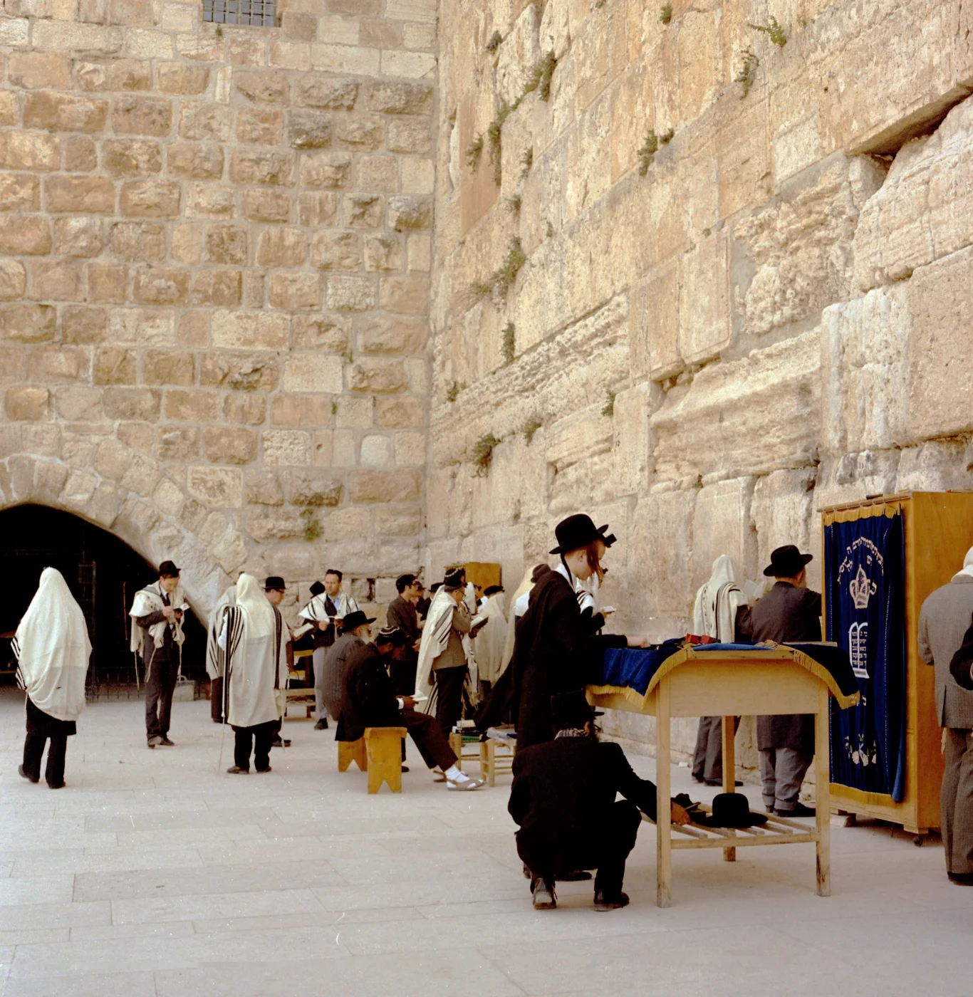 At the Western Wall 1970 copy.jpg