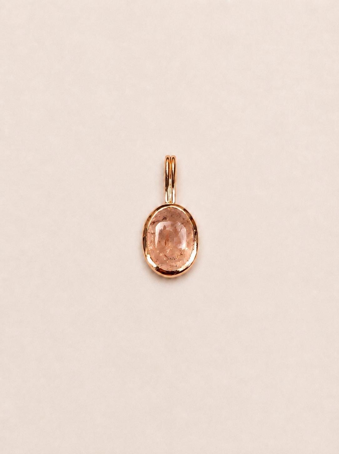 AMULETI - ciondolo con tormalina rosa