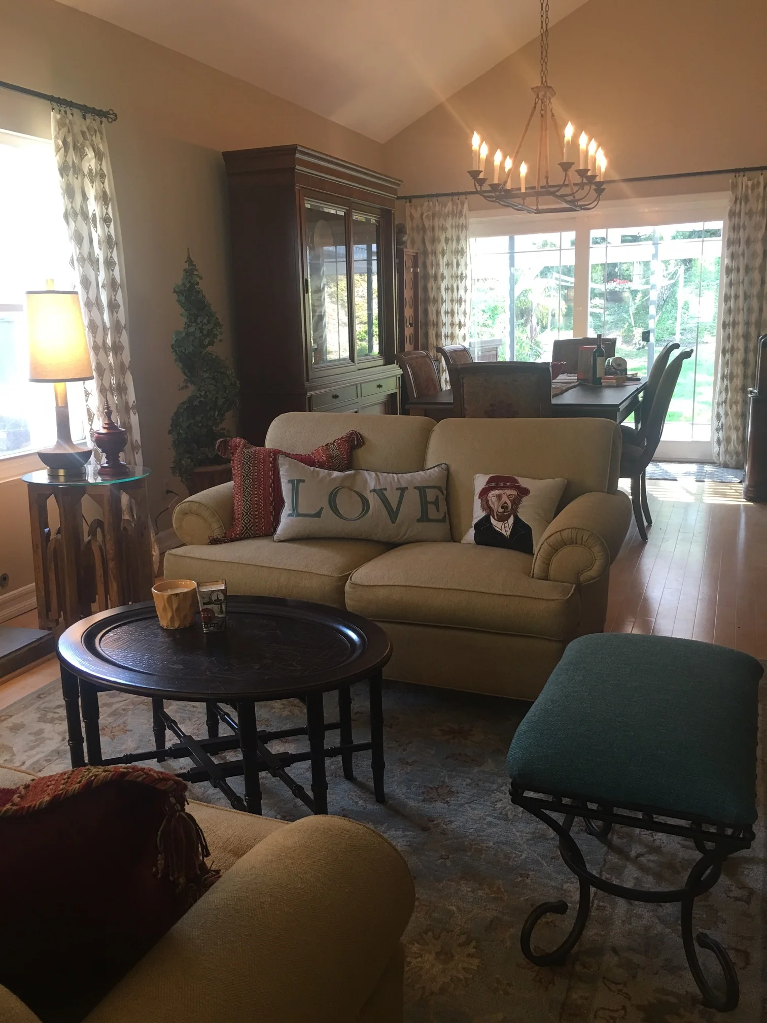 Tuscan warmth in the Kappes house