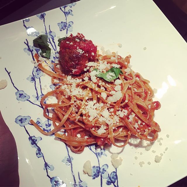 Bon appetito !! (and that&rsquo;s whole wheat pasta) 🤩🇮🇹