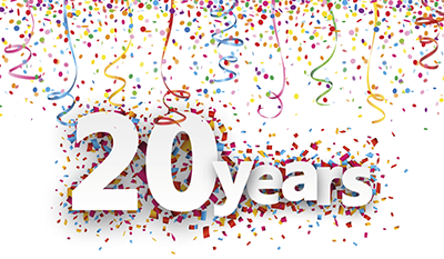 Today is RMIAN's twentieth anniversary!