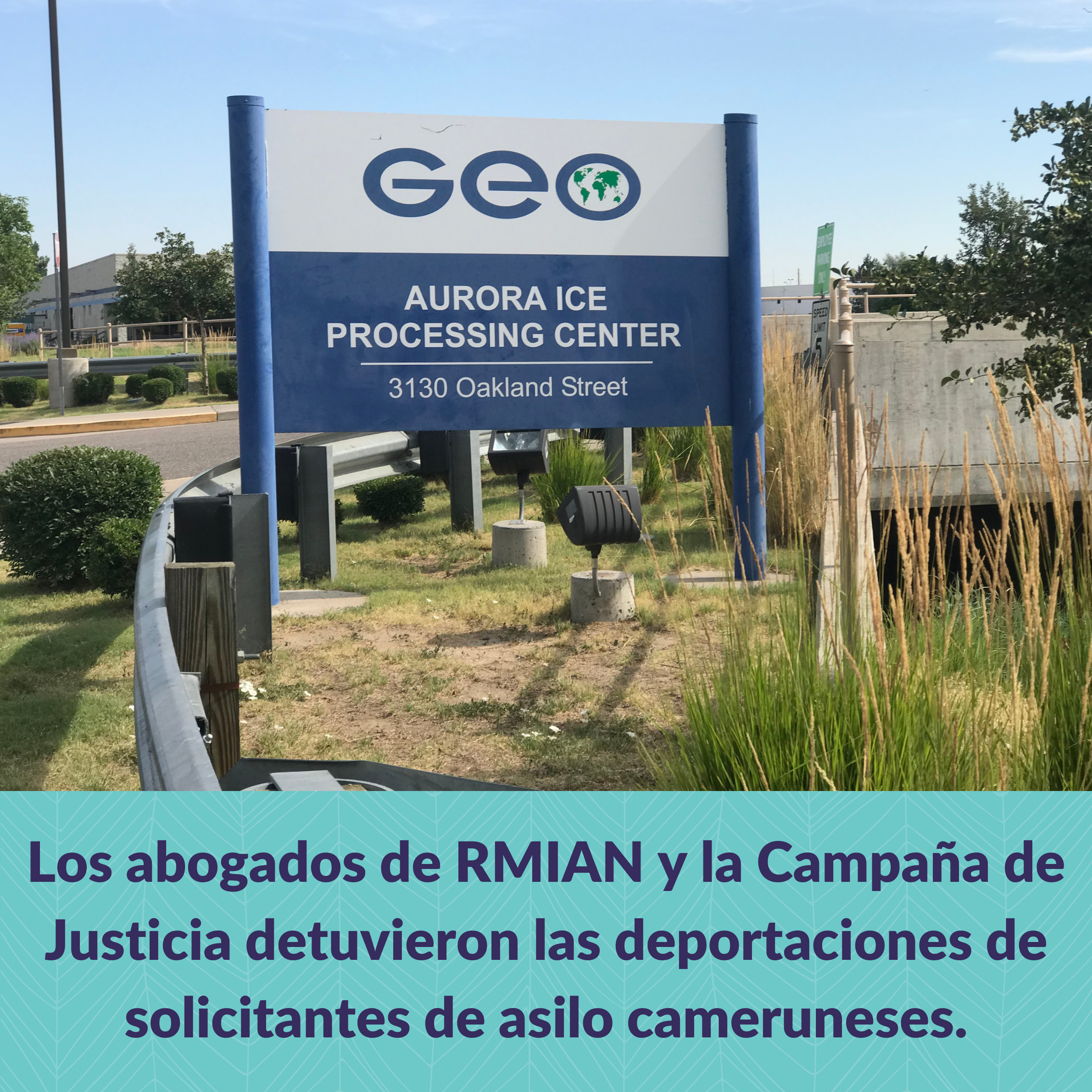 Los abogados de RMIAN y la Campaña de Justicia detuvieron las deportaciones de solicitantes de asilo cameruneses.