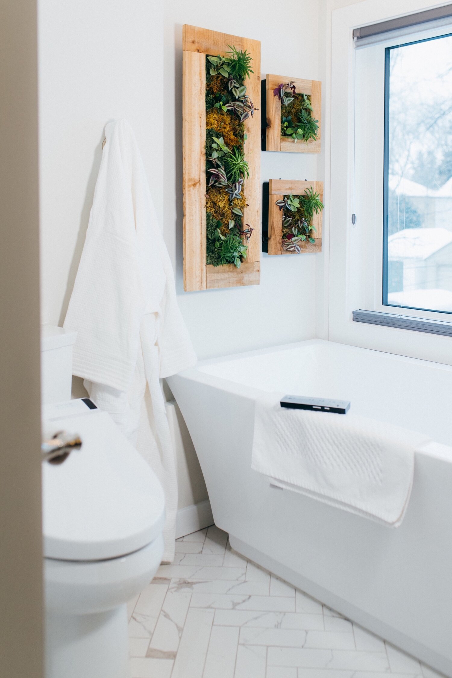 One large and two small sized plant frames Mike Peters Photography