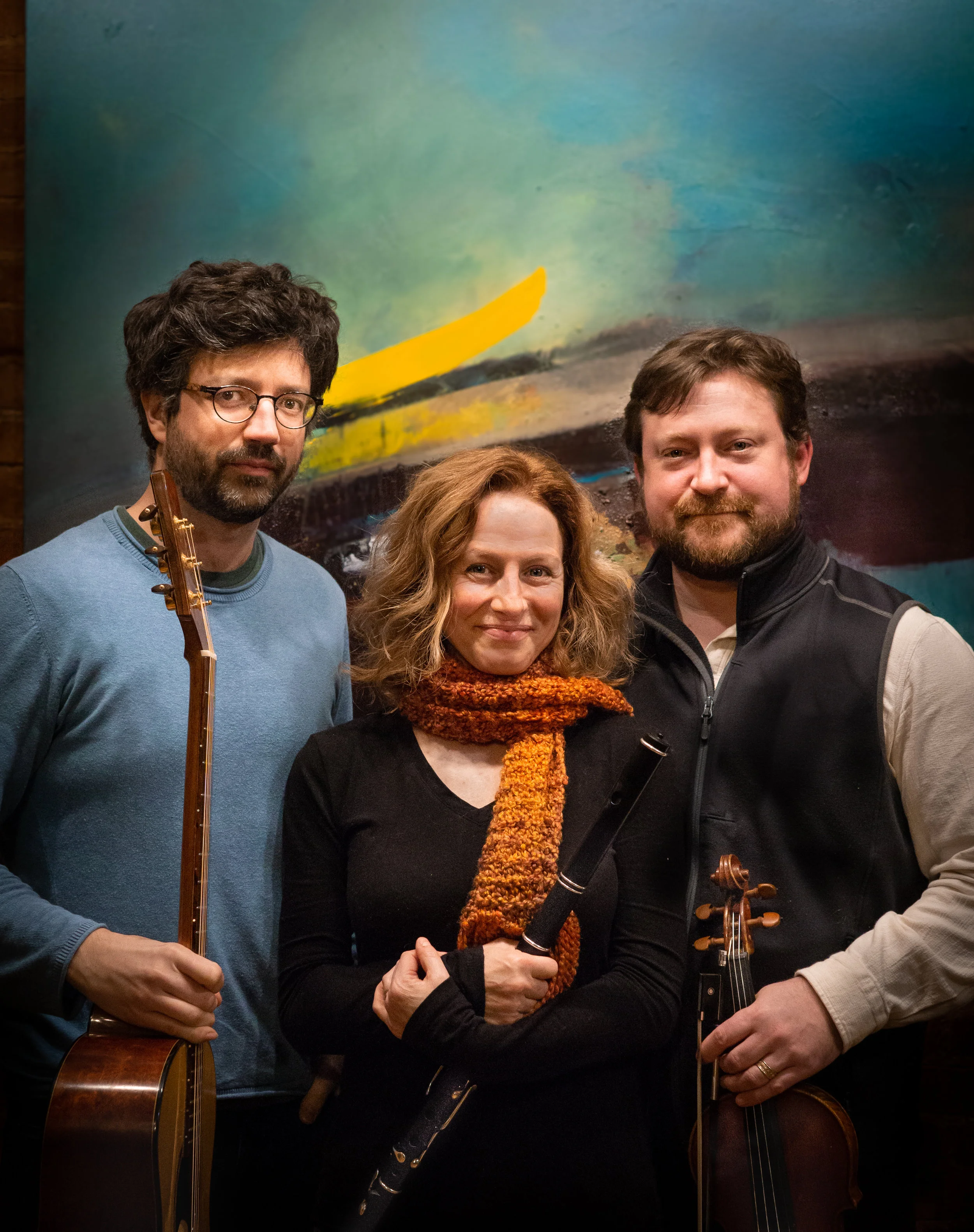 Shannon Heaton, George Keith and Yann Falquet