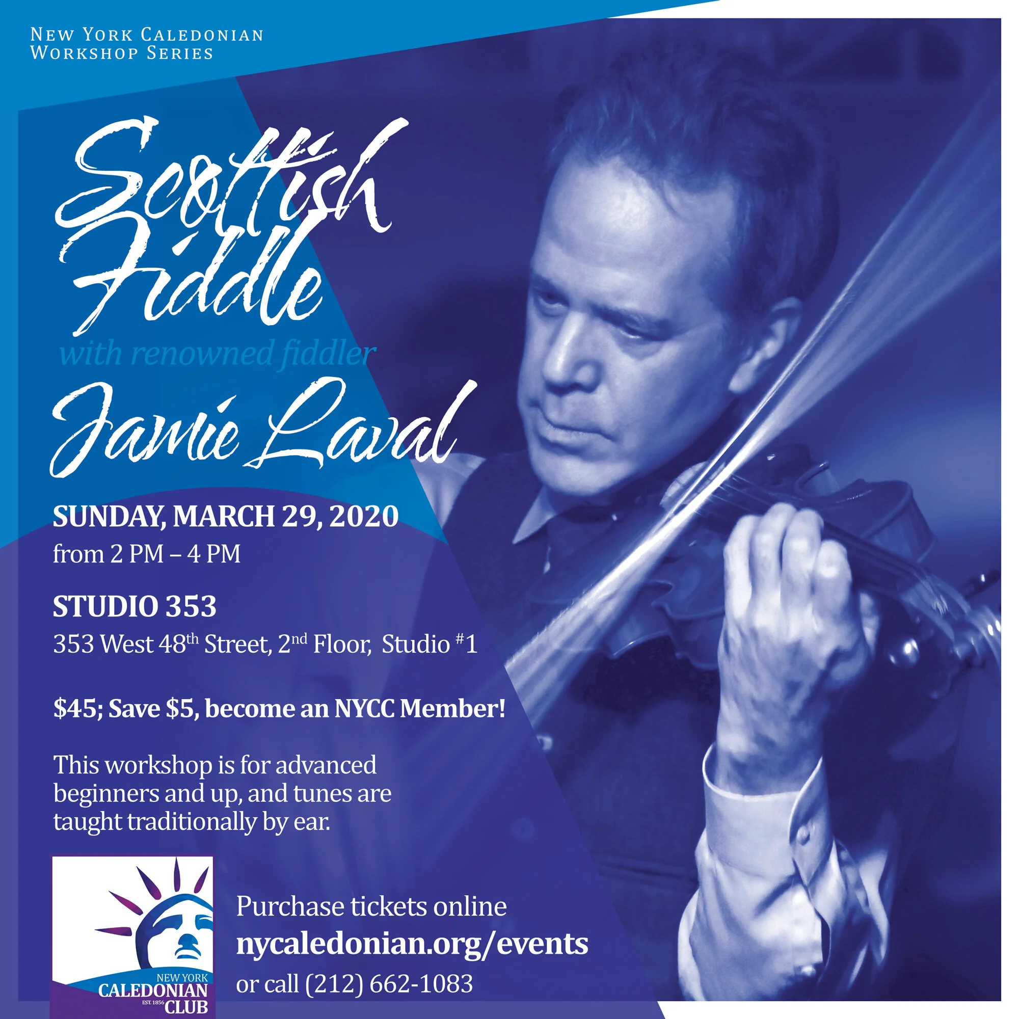 Scottish Fiddle Worshop with Jamie Leval