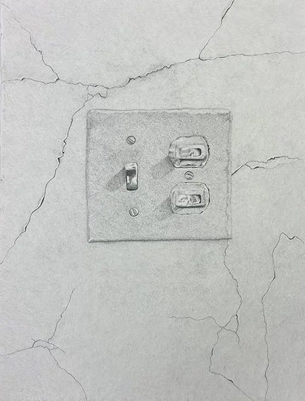 #269 graphite drawing' 11"x15", 2025