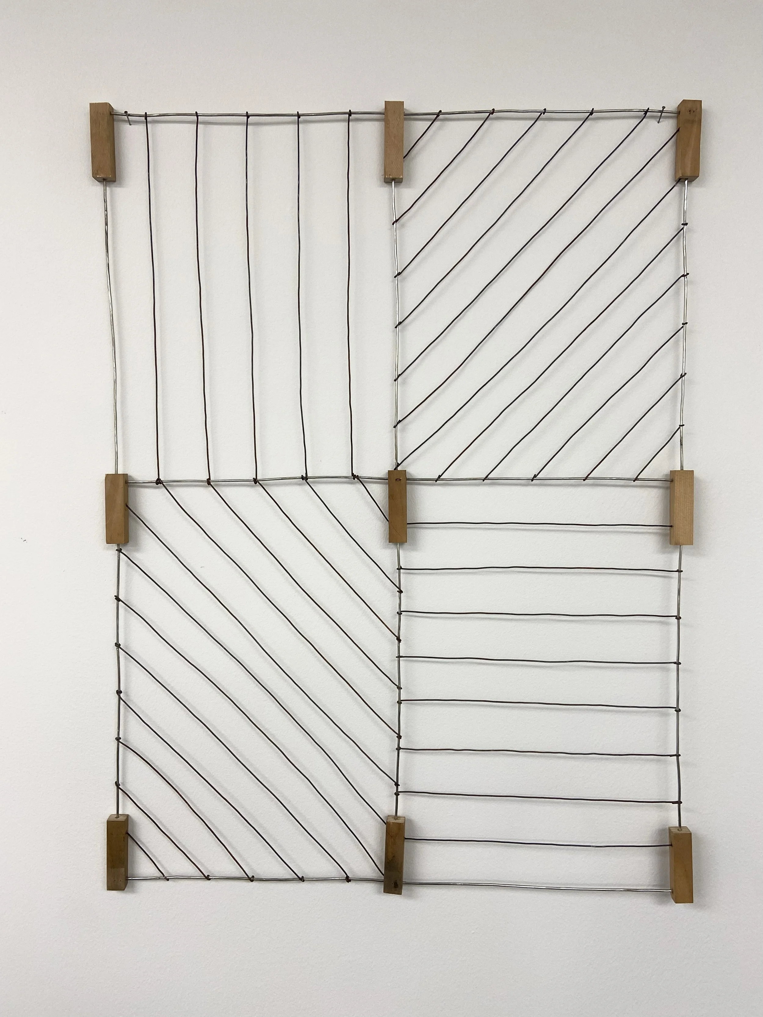 #224 WALL PIECE (AFTER SOL LEWITT, 24"X32", 2024