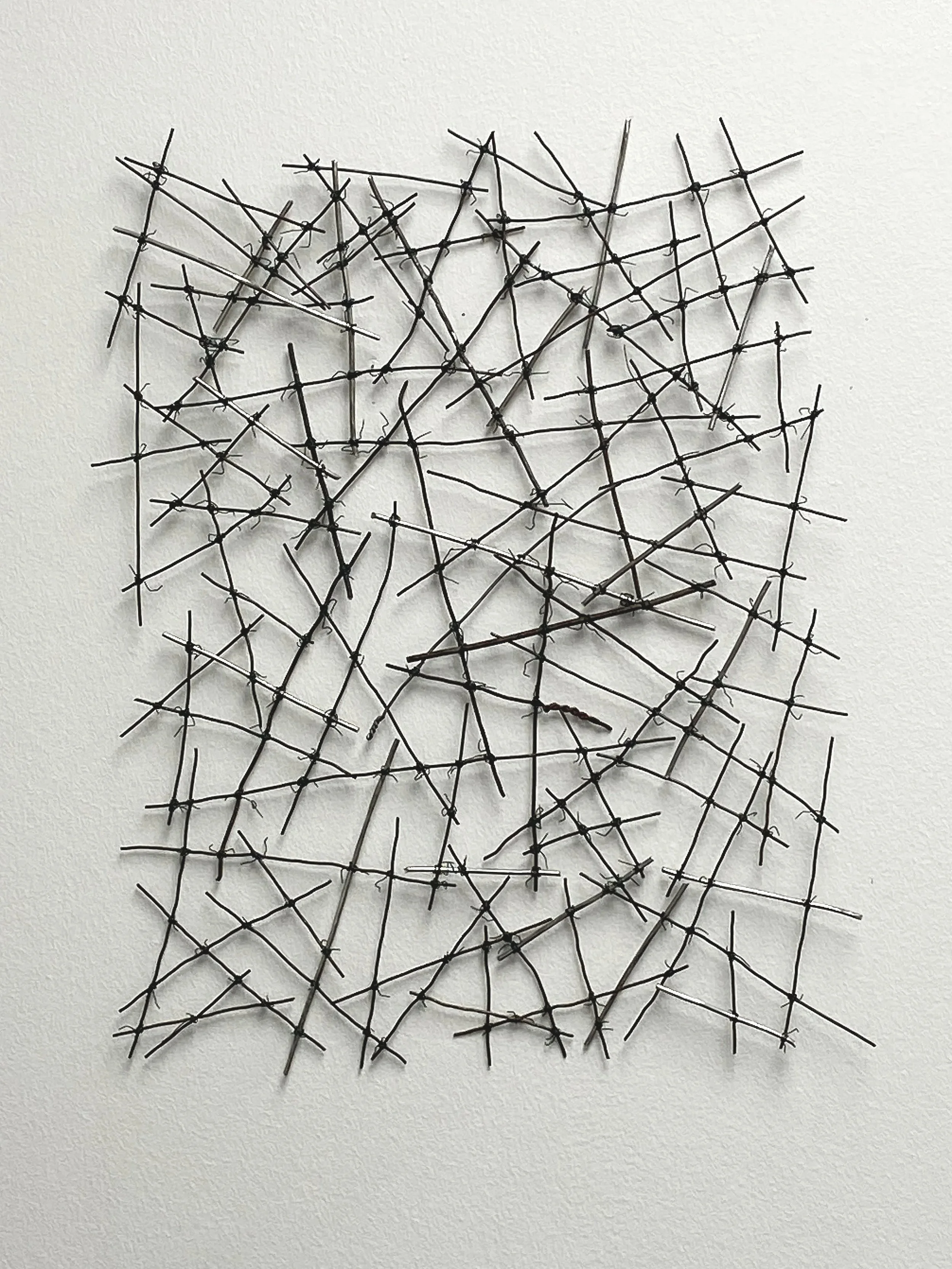 #275 WALL PIECE - WIRE TANGLE, 14"X18", 2026