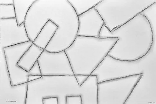 MW #280 GRAPHITE RUBBING, 22"X15", 2026