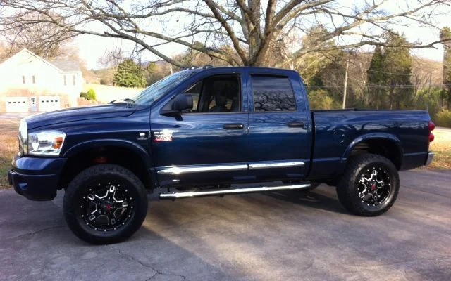 2007 Dodge Ram 3500 - 802 Havoc Black Milled 20"