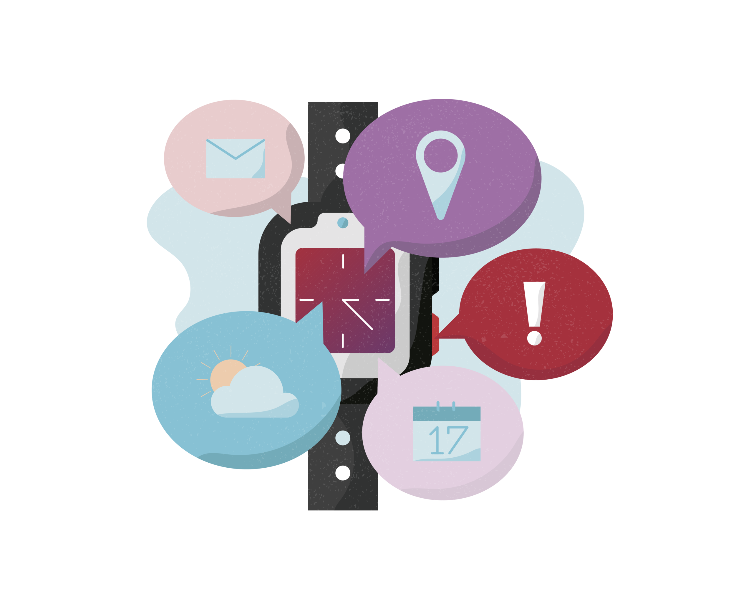 Would you like to use your device to keep track of your schedule, location, SMS messages, and weather forecast?