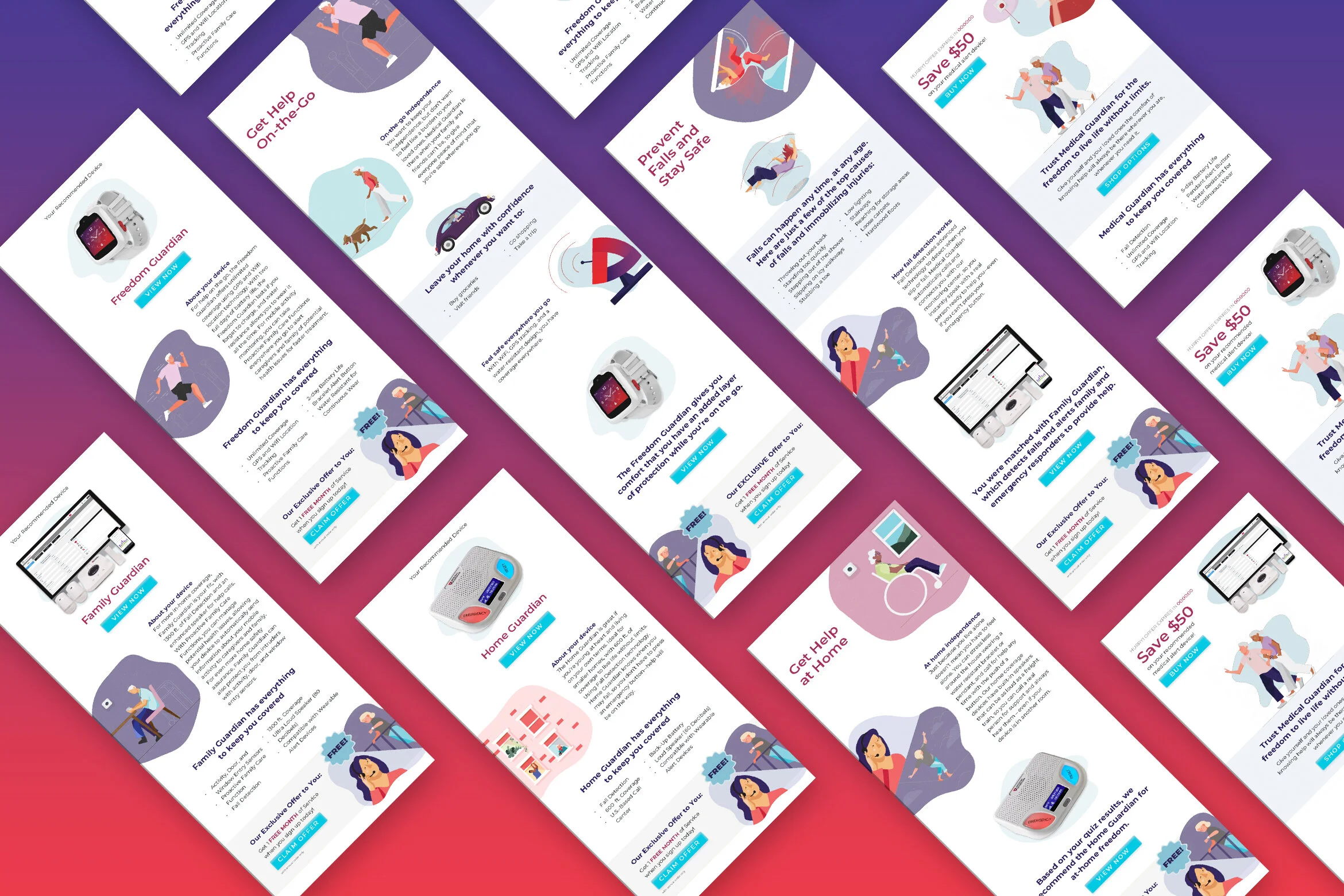 User’s who took the product chooser quiz were then segmented into the email funnel. The funnel would first follow up with their recommended product. After this, it would send them follow up emails crafted around some of their responses throughout th…