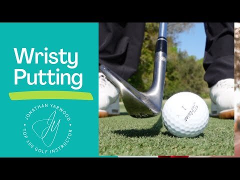 Using your wrists too much in putting? How to reduce wrist motion in putting. Great putting drill!