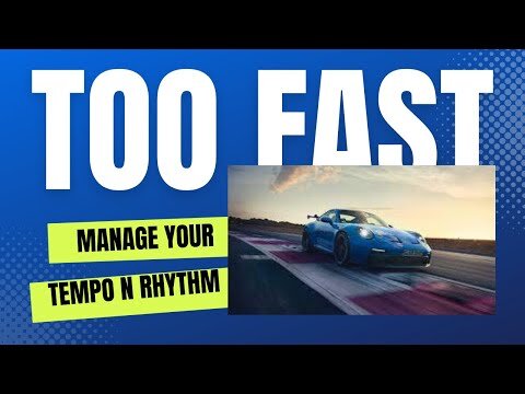 Golf Swing too fast and out of rhythm? Do you swing it too fast? How to slow your golf swing down.