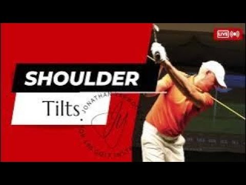 Golf Swing shoulder tilt. How your shoulders tilt affects your contact