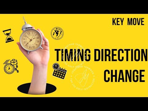 Golf Swing direction change, how the Tour players do it