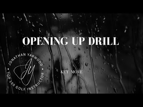 Opening the body in golf- Tour level move and drill