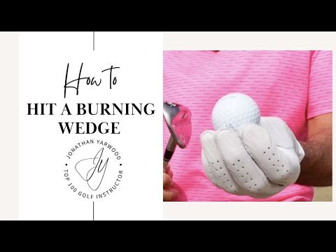 Spinning wedge shots in golf