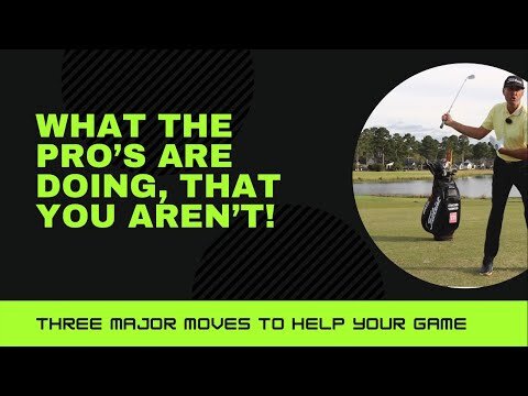 Golf swing tour player moves you are not doing!