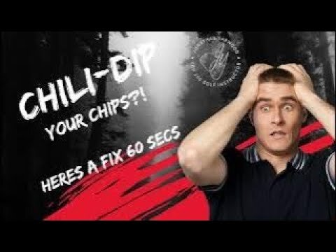 How to chip better at golf. Stop chili-dipping your chips