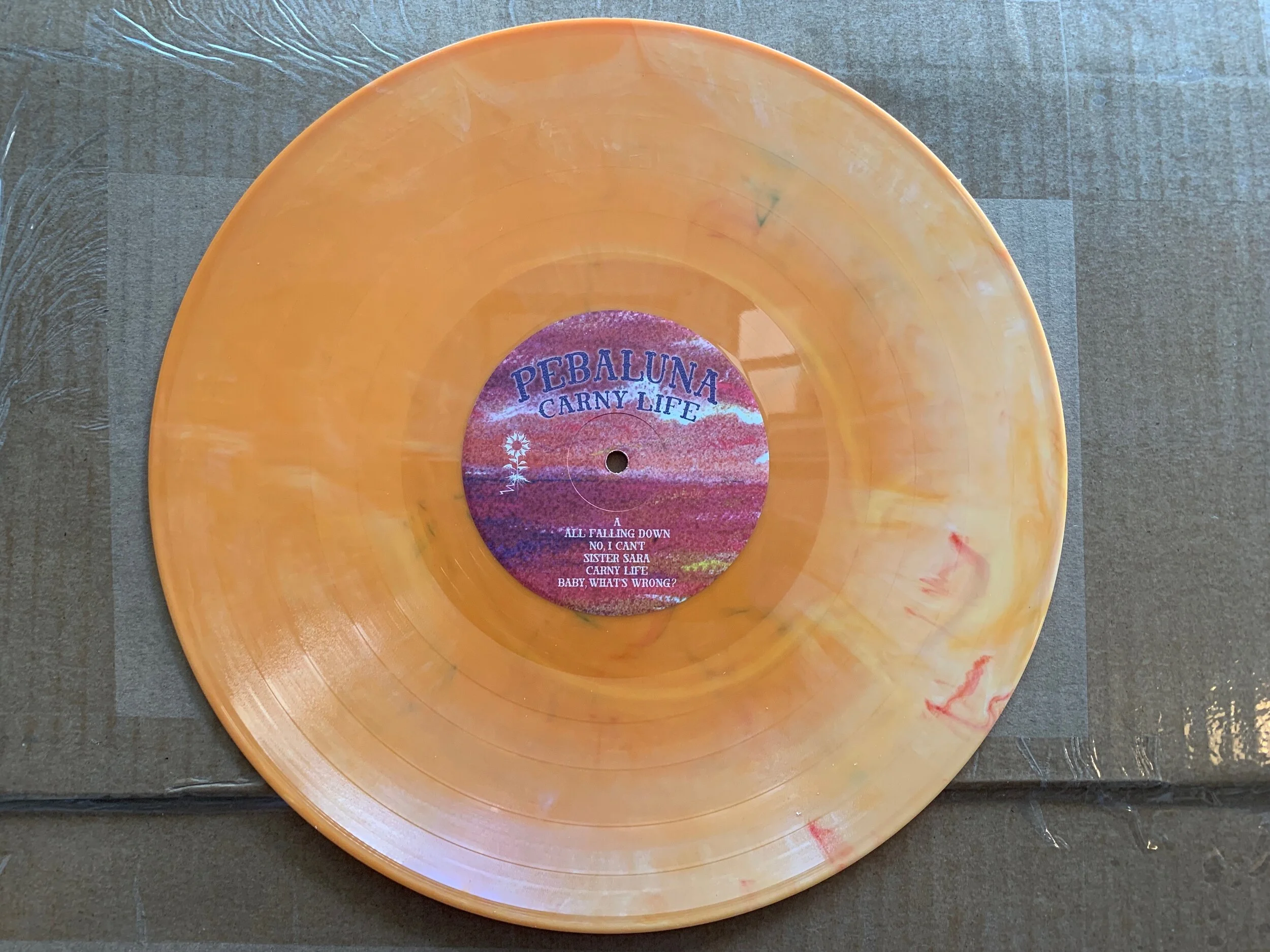 Orange and White variant