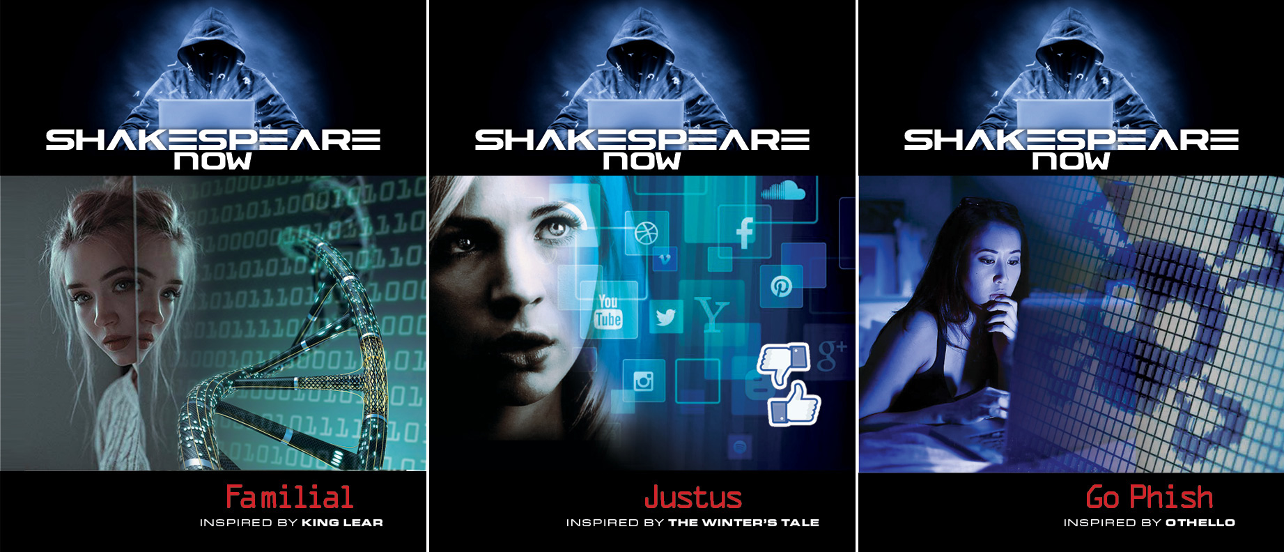 Pitch comps done for techno-thriller series based on Shakespeare. In development with Margot Robbie’s production company, LuckyChap Entertainment.