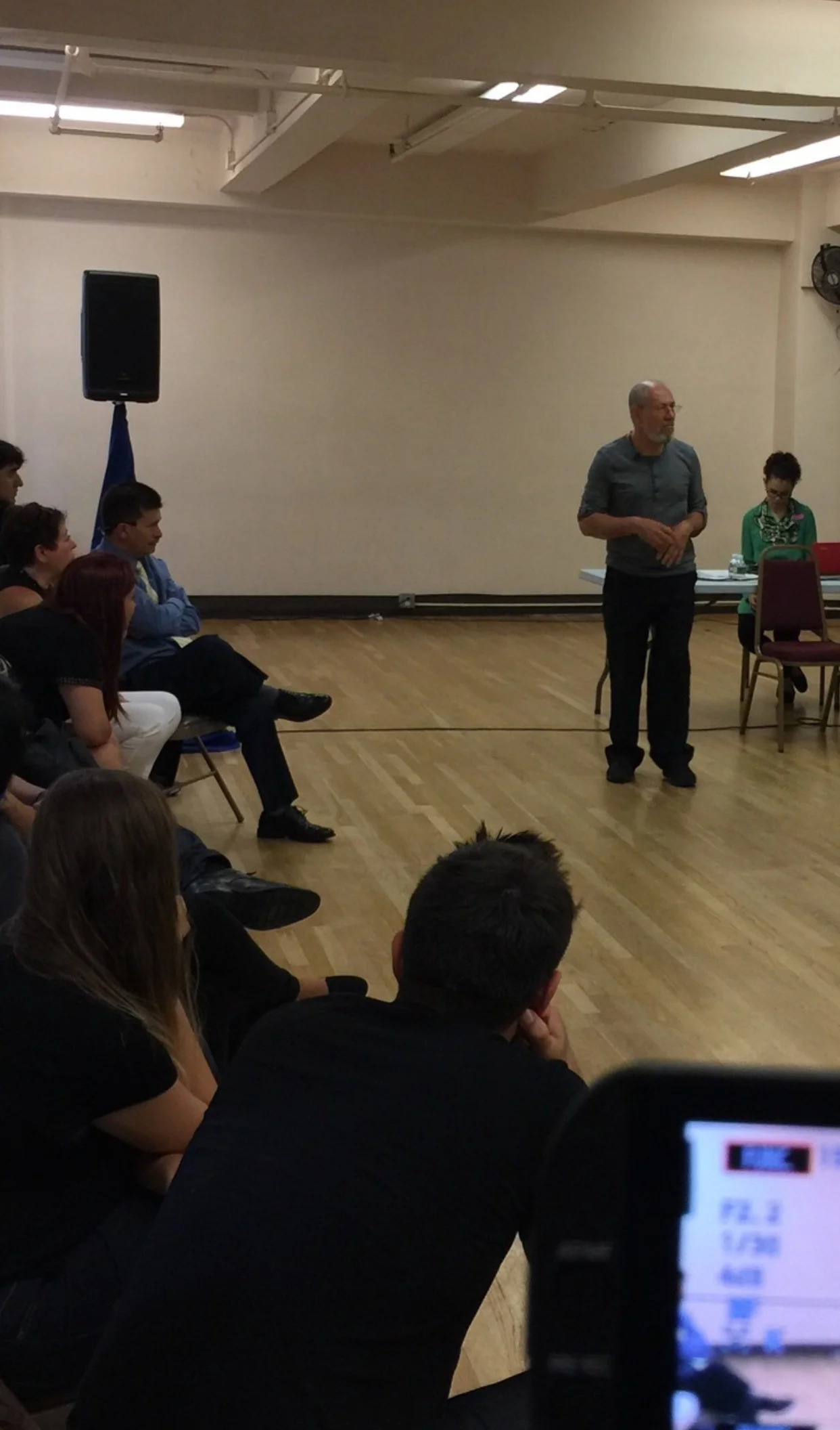 Sound Reinforcement and Video Recording for Self-Improvement Workshop