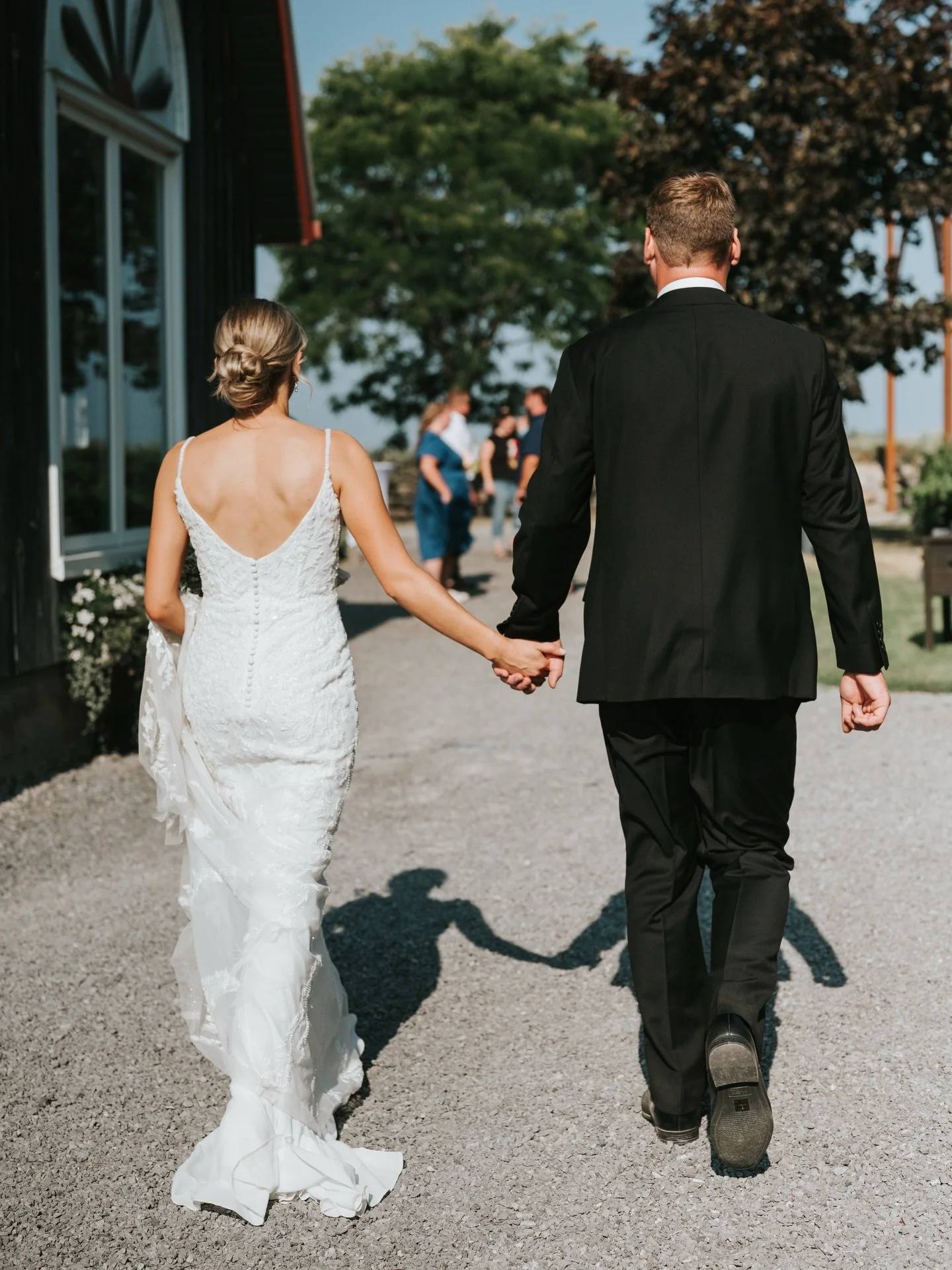 Why do a first look?

So you can enjoy cocktail hour like these two did! Erica and Brennan did all of their couple portraits and wedding party portraits before the ceremony. Then right after the ceremony we did their family photos and they got to ent