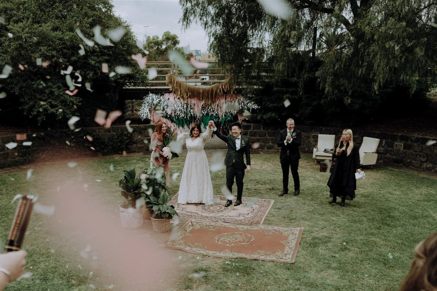 Celebrant Jam wedding ceremony at Footscray Community Arts Centre