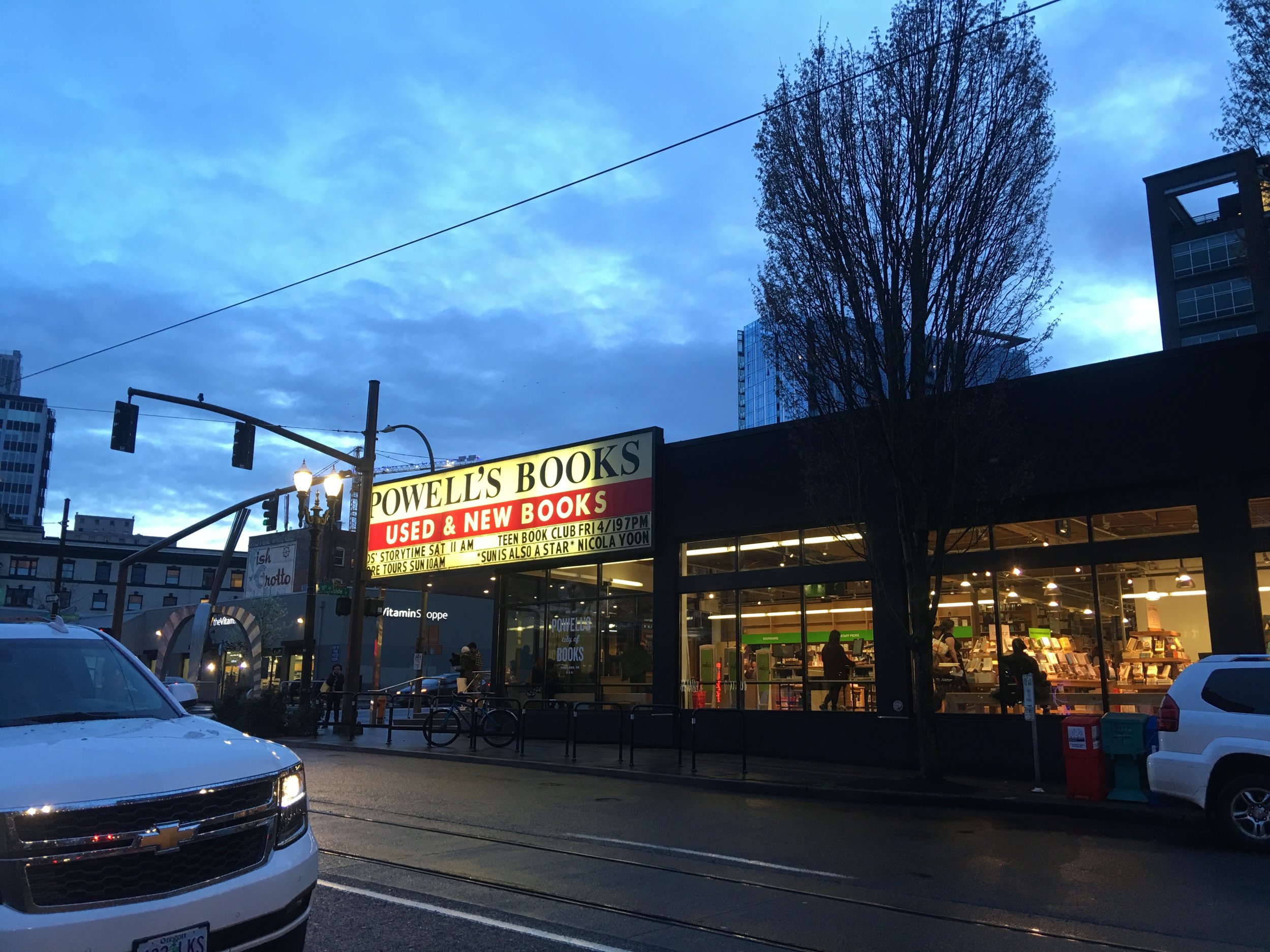 The biggest indie bookstore in the U.S. - we love Powell’s! 