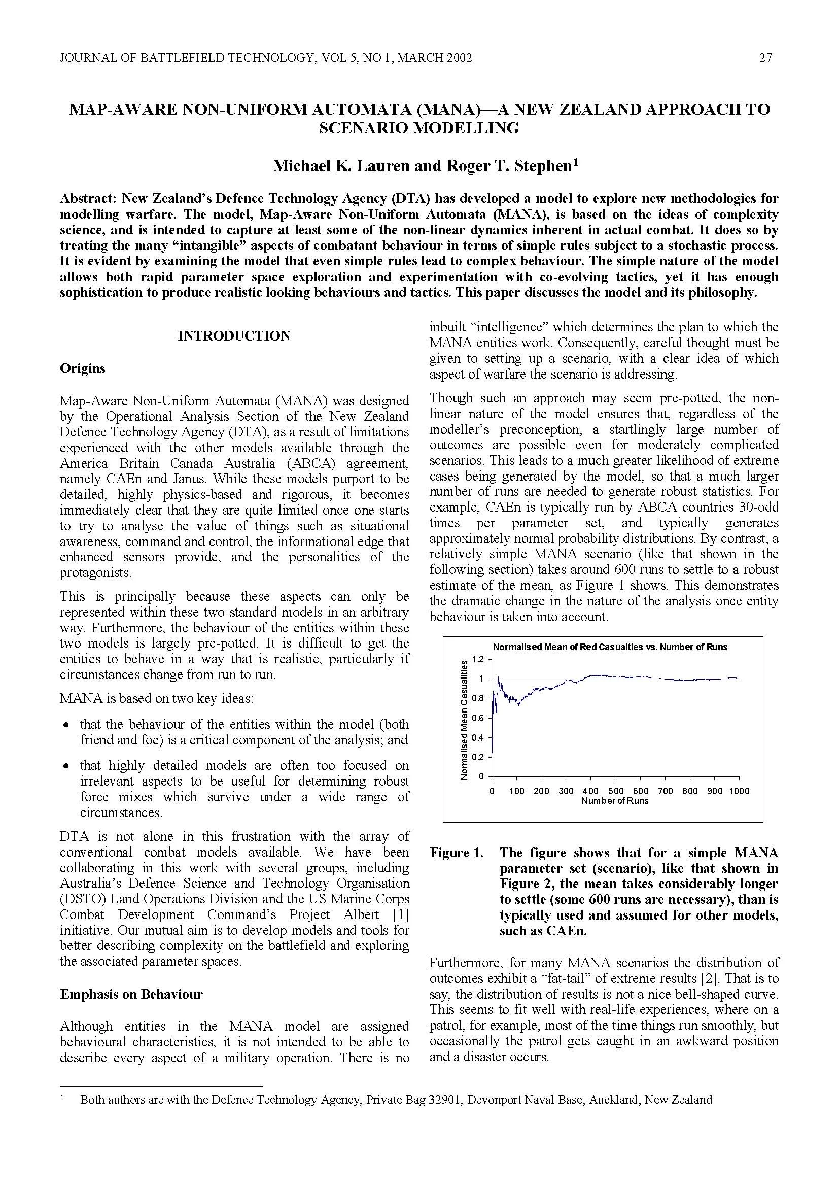 Map-aware Non-uniform Automata - A New Zealand Approach to Scenario Modelling
