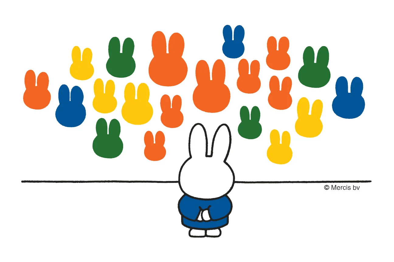 Miffy At The Gallery , Dick Bruna, Collection of Mercis bv Dick Bruna