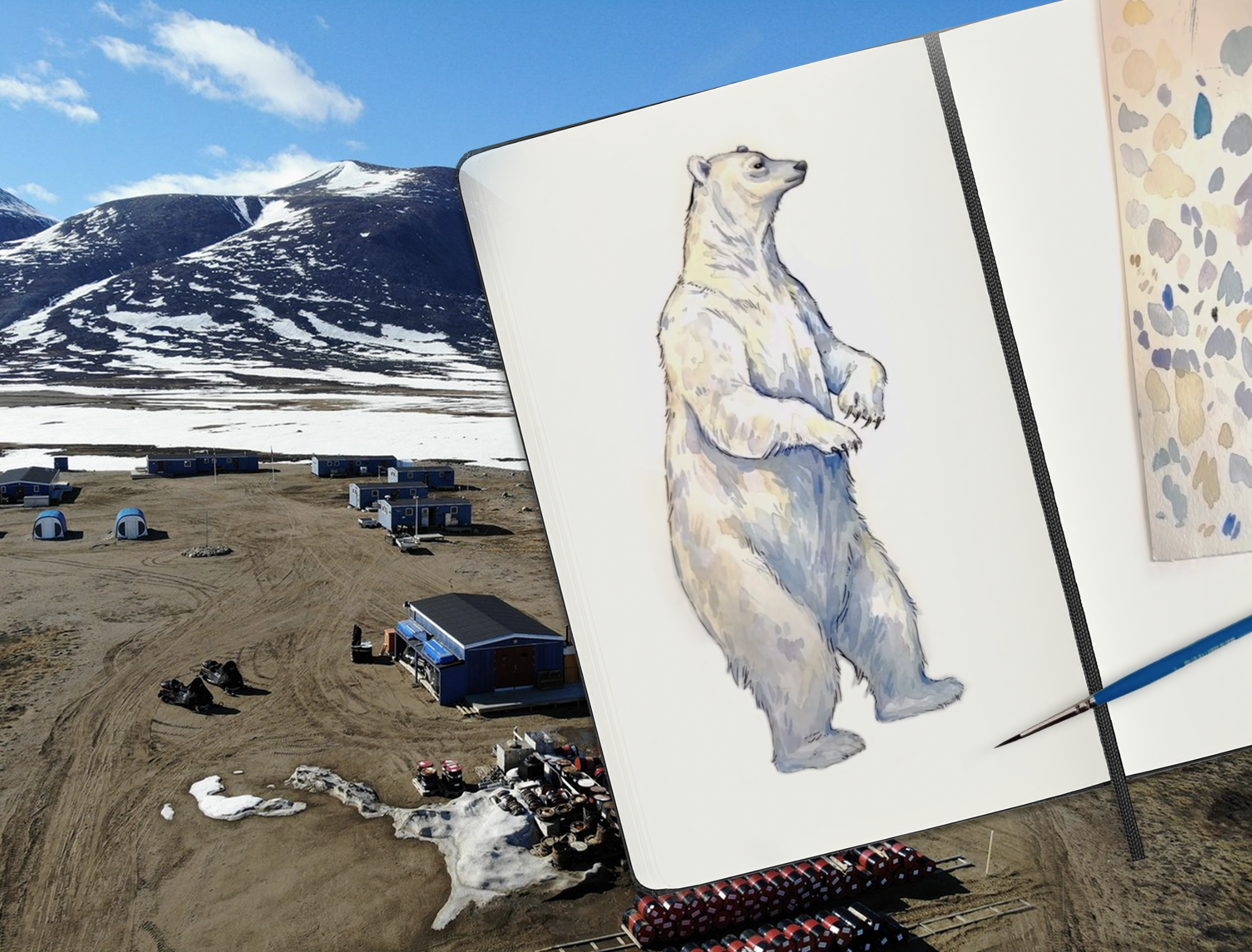 CLAIRE LOON-BALDWIN: EXPLORING THE SCIENTIST’S SKETCHBOOK | A DISPATCH FROM NORTHERN GREENLAND