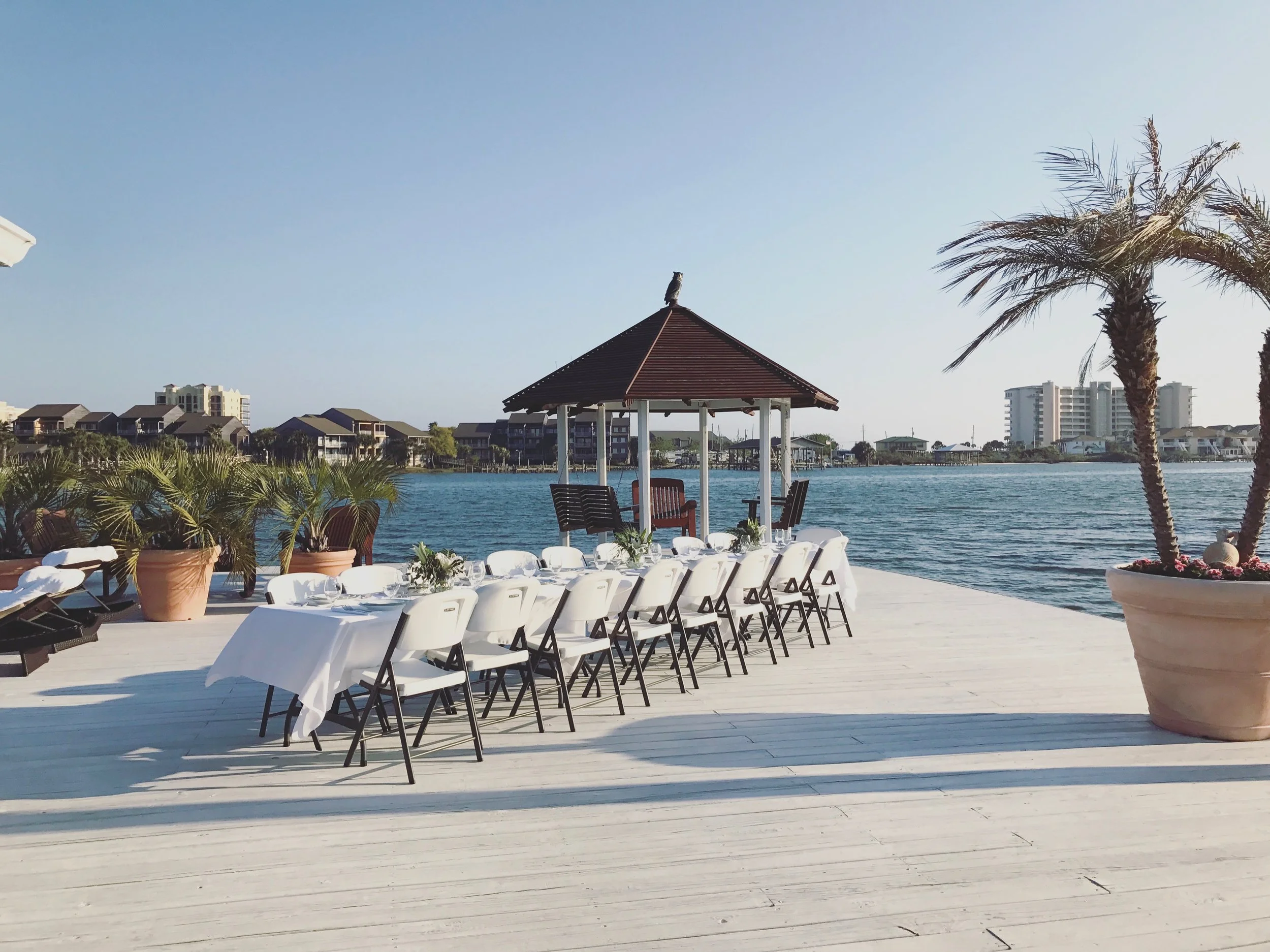 Waterfront Dinner Party