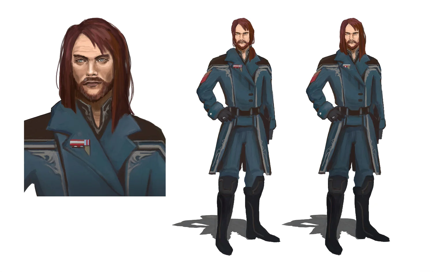 Concept for Commodore Ostegaard of BATTLETECH.