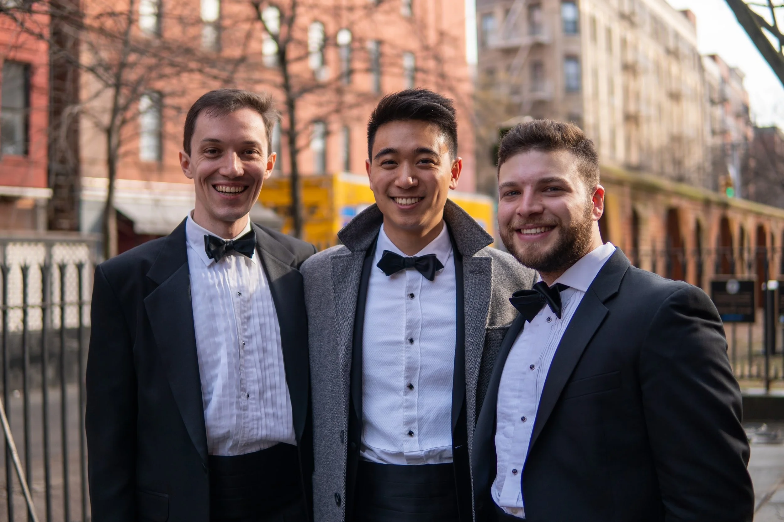  Three basses from the choir 