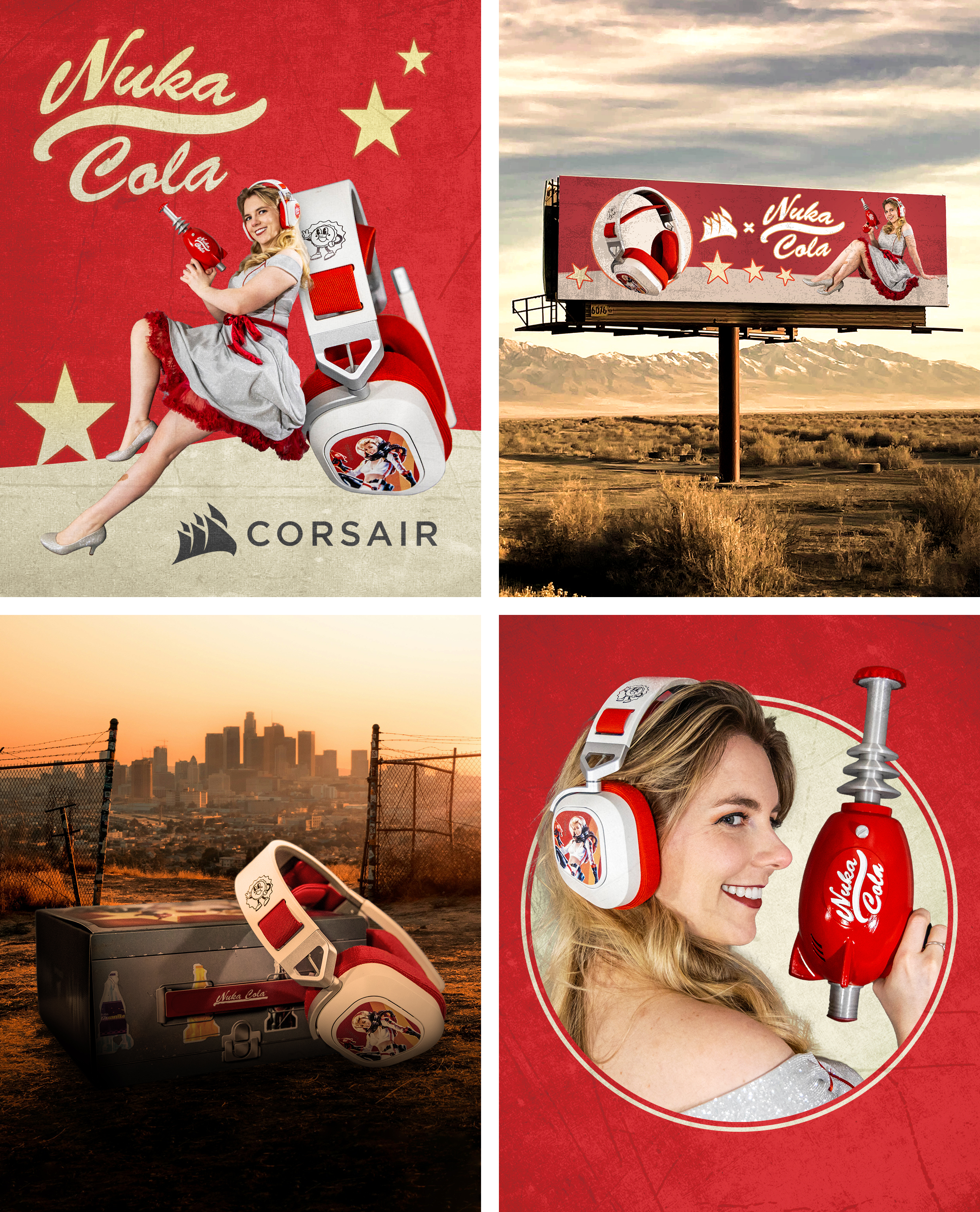 Corsair Affiliate Marketing - Nuka Cola Headset