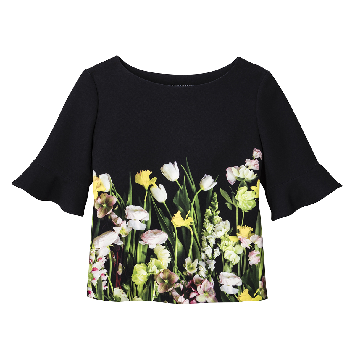 Photo Floral Top, $28