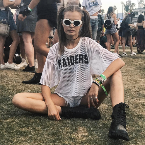 Josephine Skriver Reps the Raiders. What Does It Mean? 