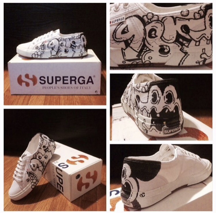 superga custom shoes