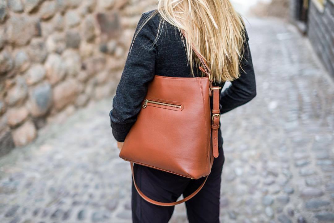    Filbert    In case you haven't heard about this Sausalito-based brand, Filbert  launched in March &nbsp;with a collection of 100 percent cruelty-free bags at prices ranging from $55 to $475. Founder Bridget Brown obsessed over every detail to make