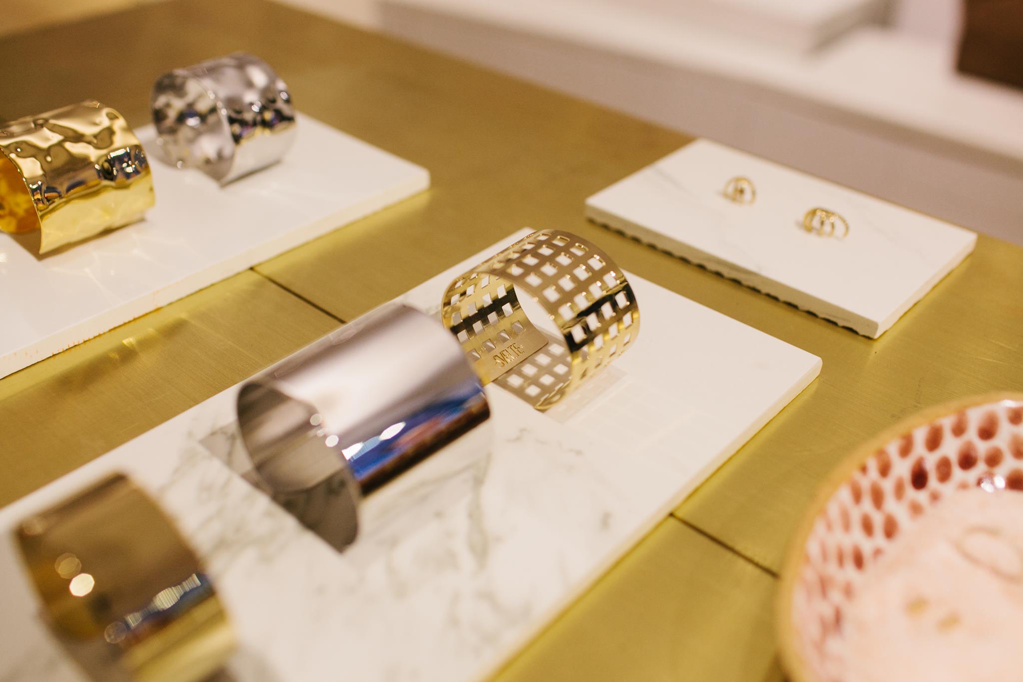    Svelte Metals    Meghan Kanodia created Svelte Metals to give women a choice in jewelry beyond the one-size-fits-all model that most stores offer. The standard ring size in the US is a 6, but Svelte Metals offers sizes as small as 4. Shoppers with