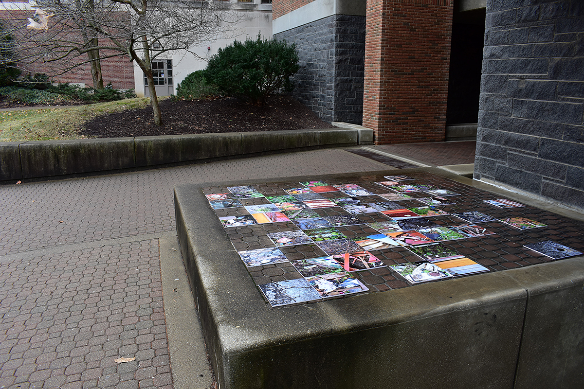 Groundscapes Displaced . Installation at the University of Cincinnati College of Design, Architecture, Art, and Planning. Ohio, EU