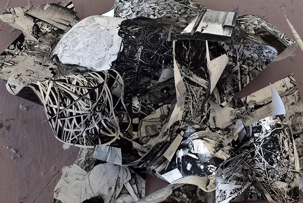 Manufactured Topography (detail), 2018