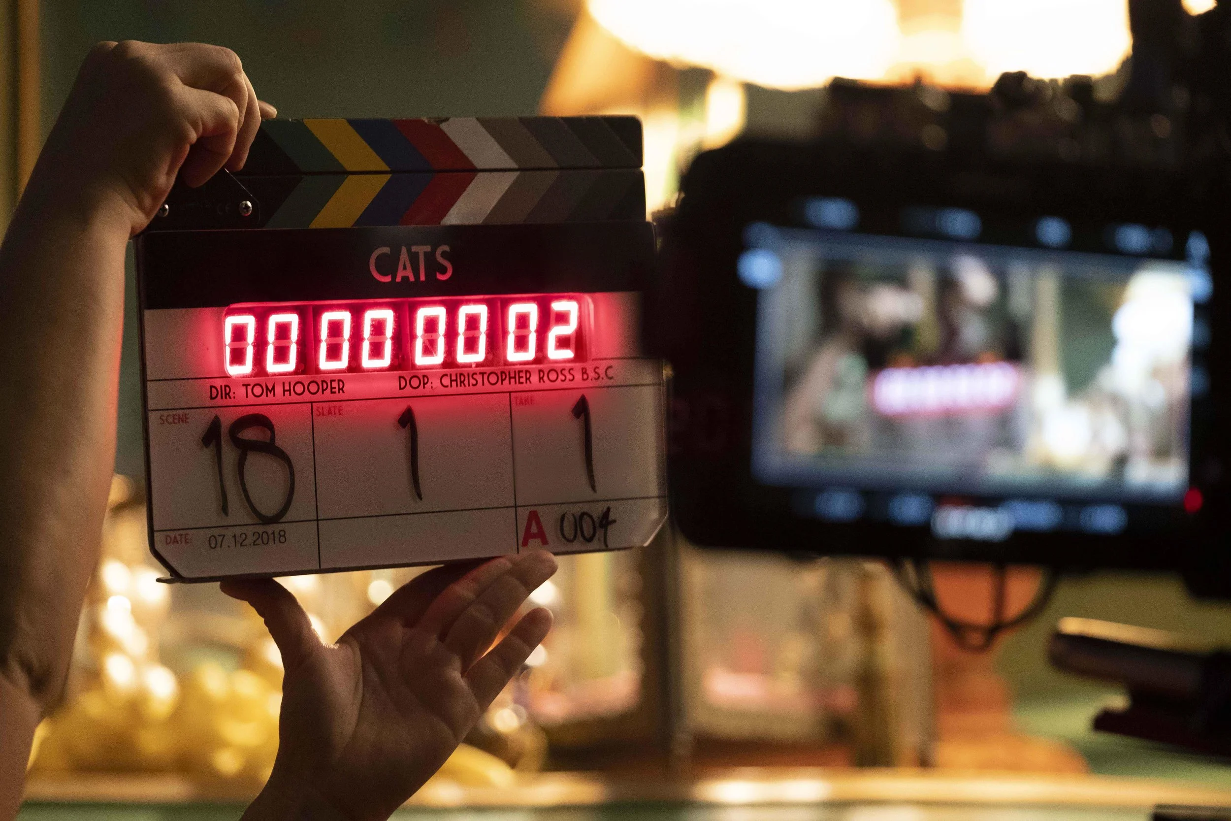 A teasing shot of the set of CATS. Credit: GILES KEYTE. Courtesy of Universal.