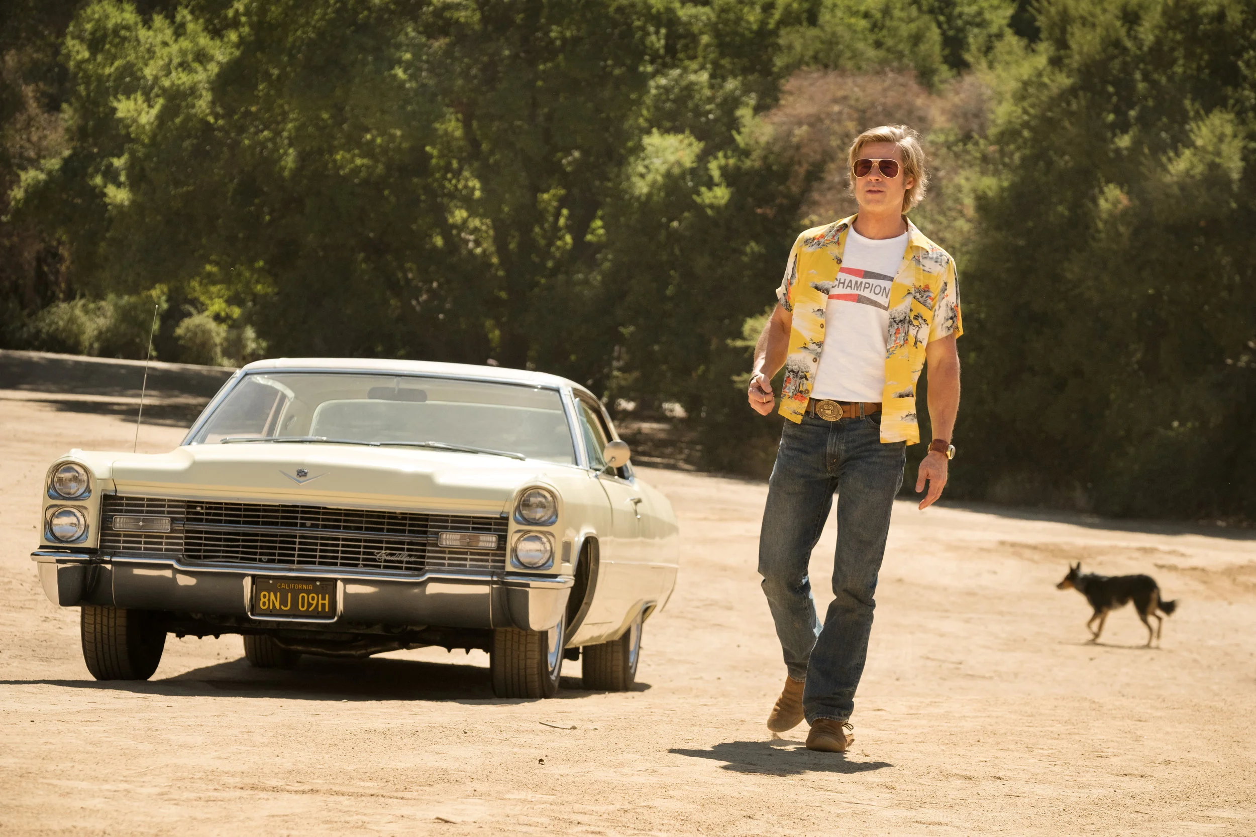 Brad Pitt as Cliff Booth (Credit: Andrew Cooper)