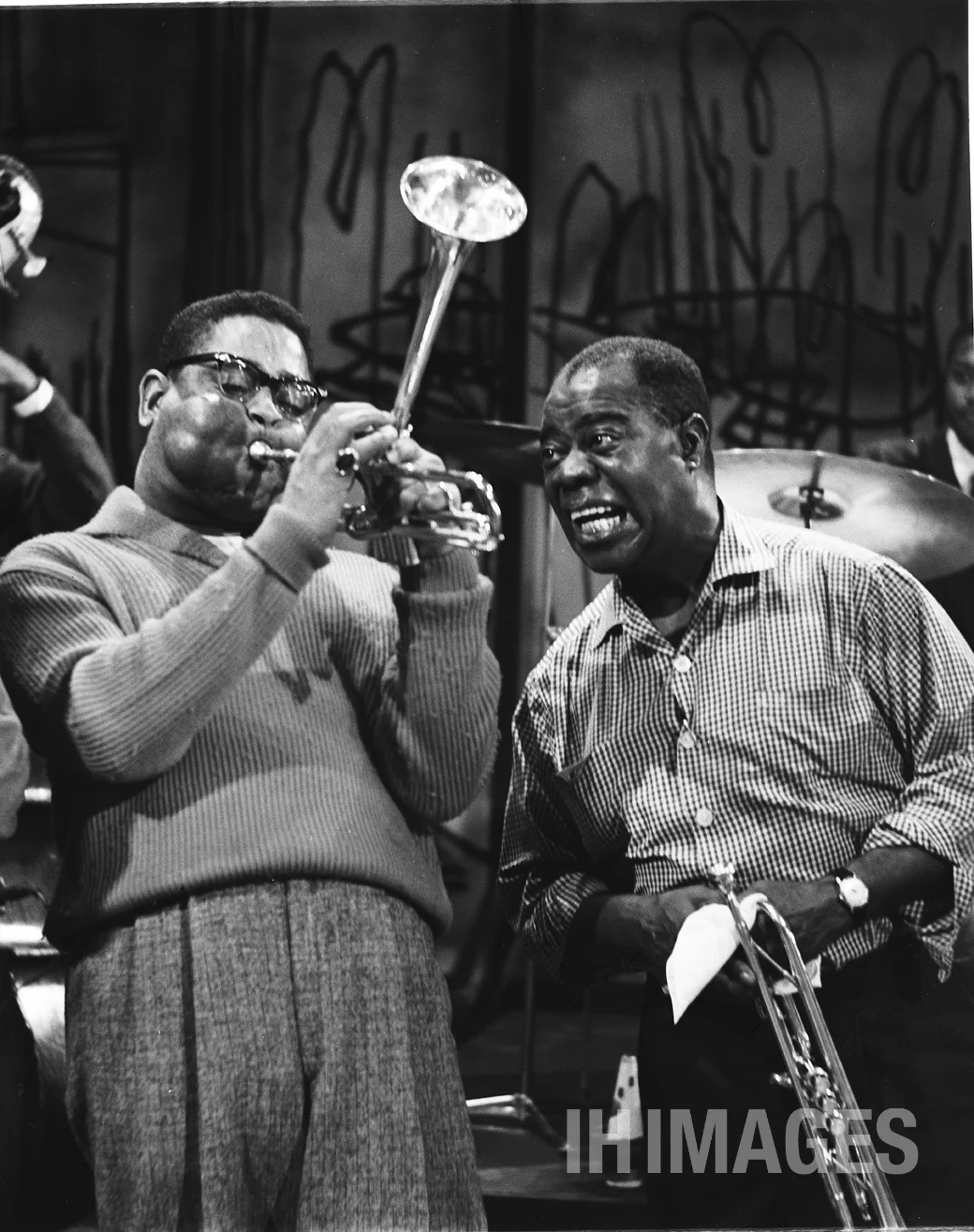 Dizzy Gillespie & Louis Armstrong